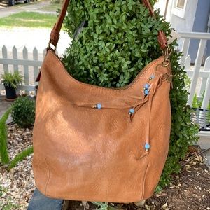 The Sak leather hobo bag